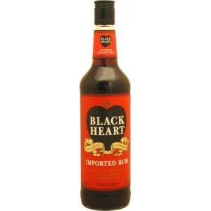 BLACKHEART RUM 1000ML